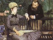 Edouard Manet, In the Conservatory